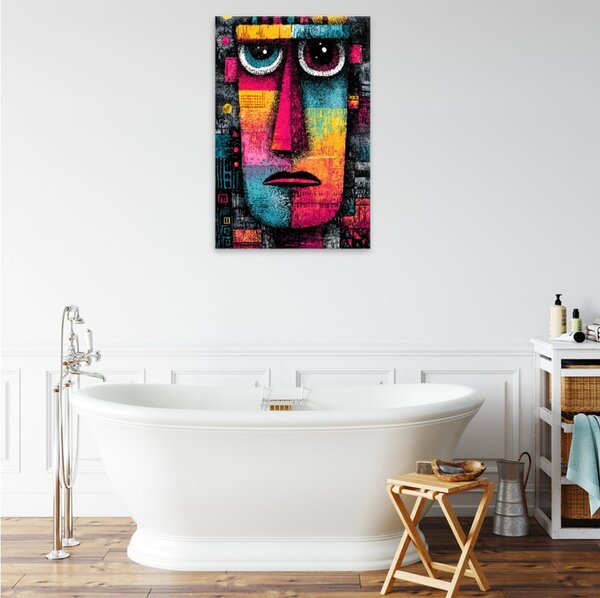 Obraz na plátně - Barevný strážce - 80x120 cm