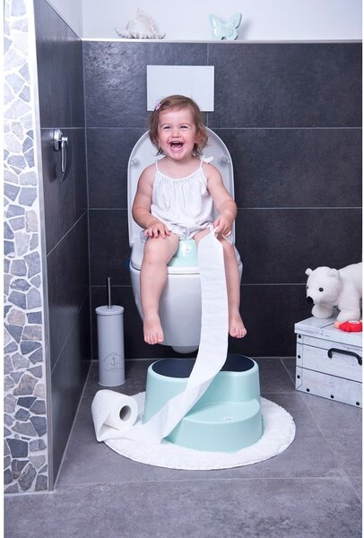 Tyrkysové dětské WC sedátko TOP – Rotho