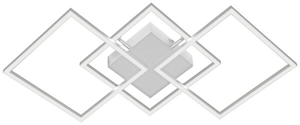 STROPNÍ LED SVÍTIDLO, 75,5/37/6 cm Novel - Stropní svítidla