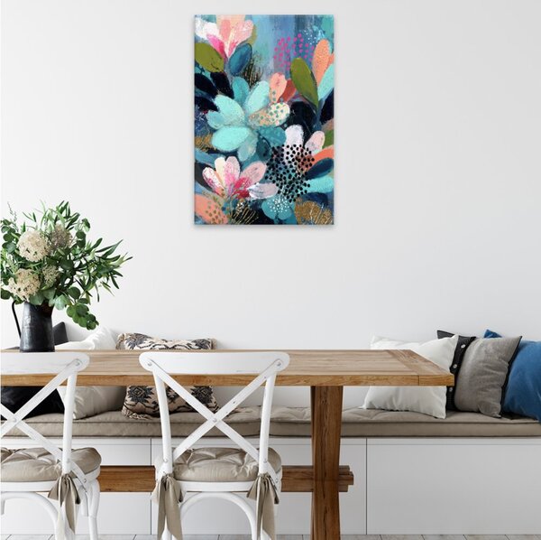 Obraz na plátně - Květinová symfonie 3 - 80x120 cm