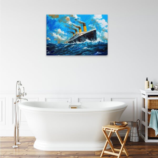 Obraz na plátně - Legendární Titanic - 120x80 cm