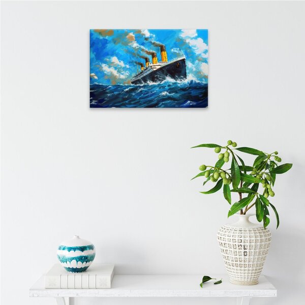 Obraz na plátně - Legendární Titanic - 120x80 cm