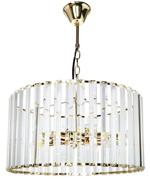Toolight - Závěsná stropní lampa Organ - zlatá - APP1157-5CP