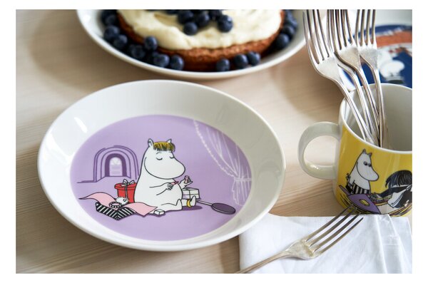 Talíř Moomin Snorkmaiden Lilac 19 cm Arabia