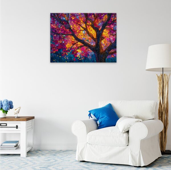 Obraz na plátně - Kouzelný podzimní strom 2 - 40x30 cm