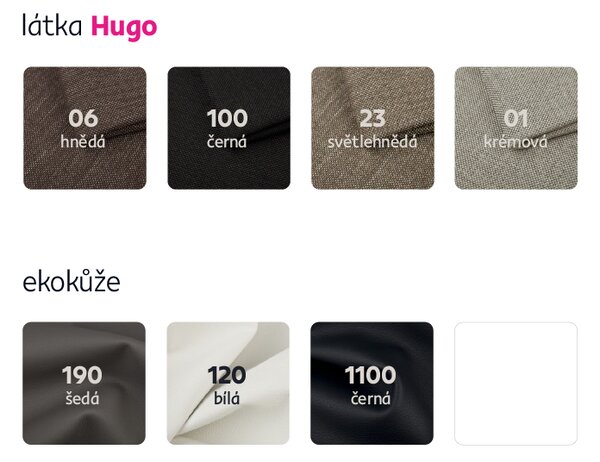 KONDELA Pohovka, ekokůže bílá + šedá / látka šedá, KARDYN