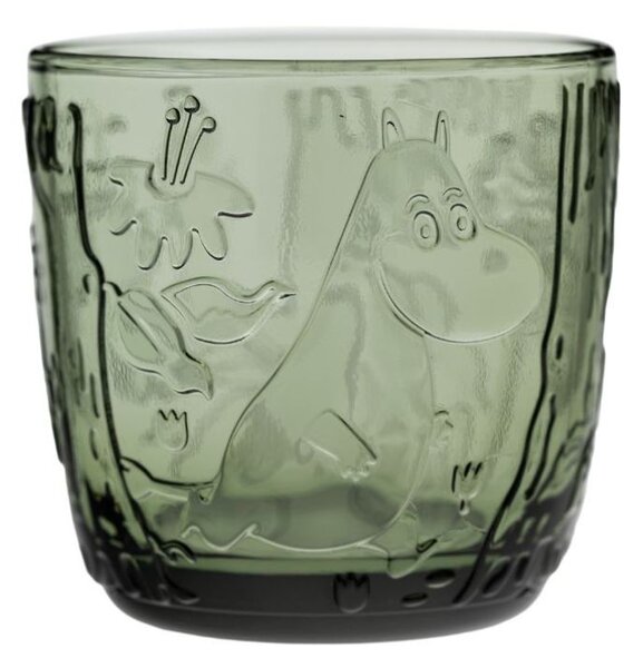Sklenice Moomin Arabia 0,28 l 2ks zelená pine green