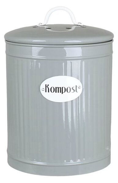 Plechový kompostér Natur Avfall Green 25x17 cm Strömshaga