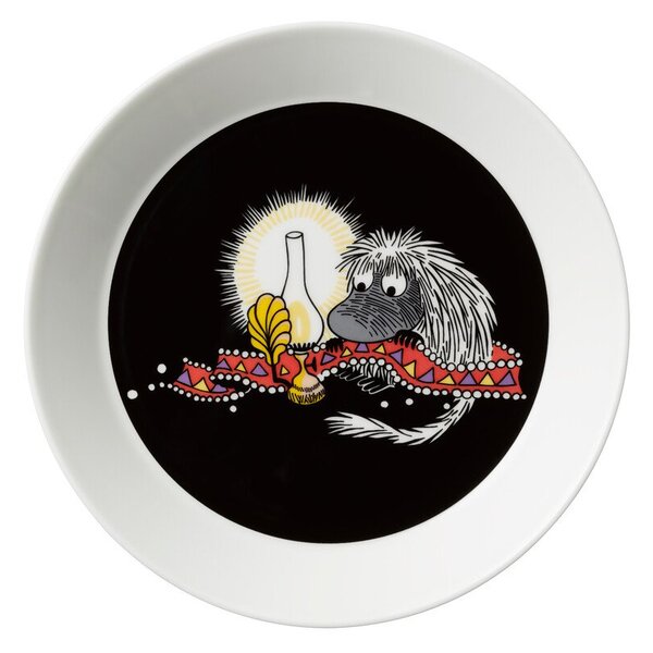 Talíř Moomin Ancestor Black 19 cm Arabia