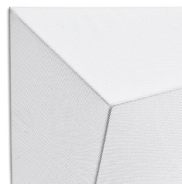 Axolight Ukiyo, stropní/nástěnné svítidlo s bílý textilním povlakem, 3xE27 max. 16W, 110x110cm