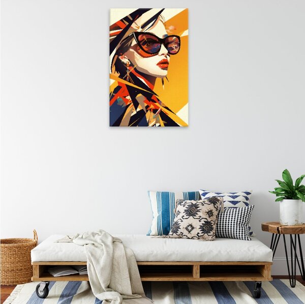 Obraz na plátně - Letní elegance - 80x120 cm
