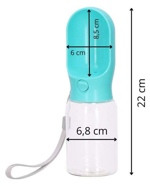 Cestovní láhev pro psy 340 ml SPRINGOS PA0294