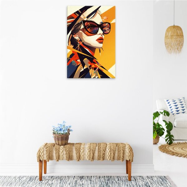 Obraz na plátně - Letní elegance - 80x120 cm