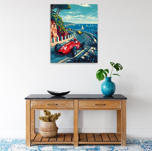 Obraz na plátně - Monacký závod 2 - 40x50 cm