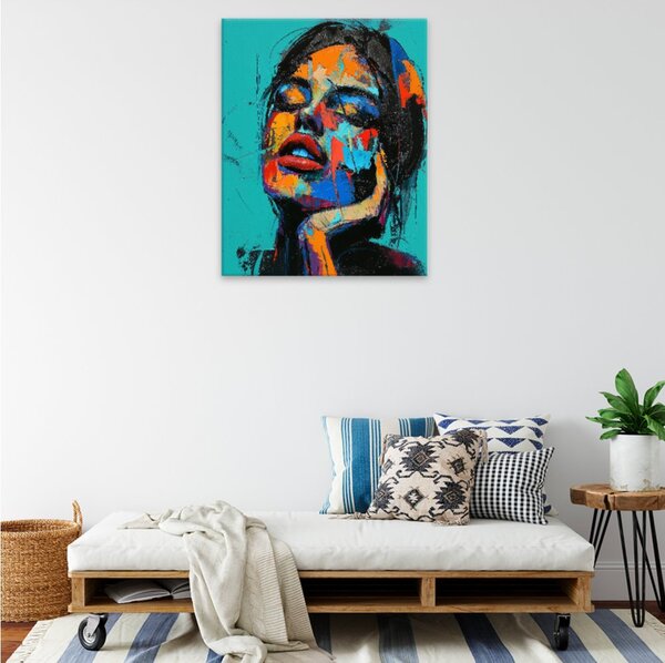Obraz na plátně - Barevná extáze - 40x50 cm