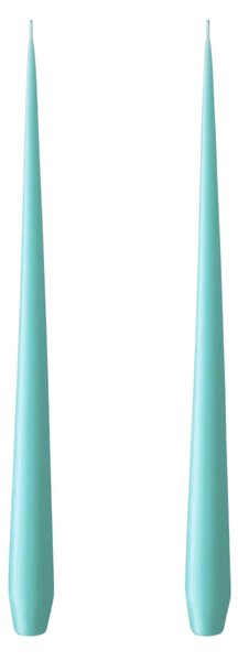 Svíčka Taper 32 cm – 54/2 Deep Lagoon – set 2 ks