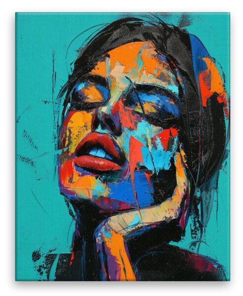 Obraz na plátně - Barevná extáze - 40x50 cm