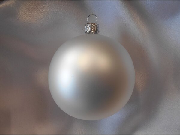 Vánoční koule 7 cm - mat SET/6ks