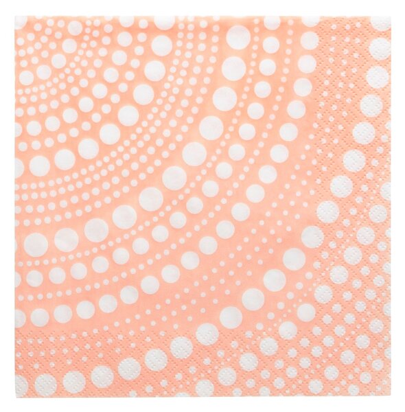 Papírové ubrousky Kastehelmi iittala 33x33 cm pudrové *