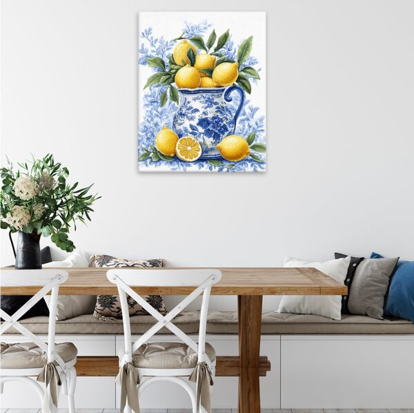 Obraz na plátně - Citronová pohádka - 40x50 cm