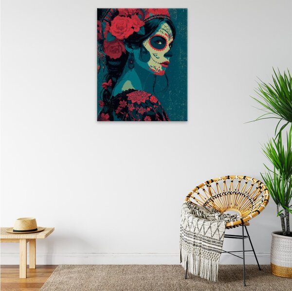 Obraz na plátně - Růžová Catrina 3 - 40x50 cm