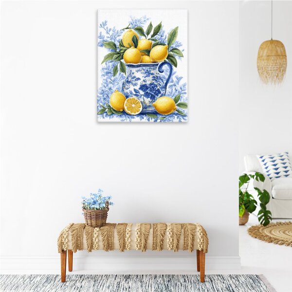 Obraz na plátně - Citronová pohádka - 40x50 cm