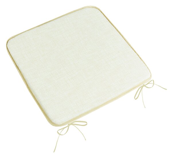 BELLATEX Sedák LADA hladký Smetanová 40x40 cm