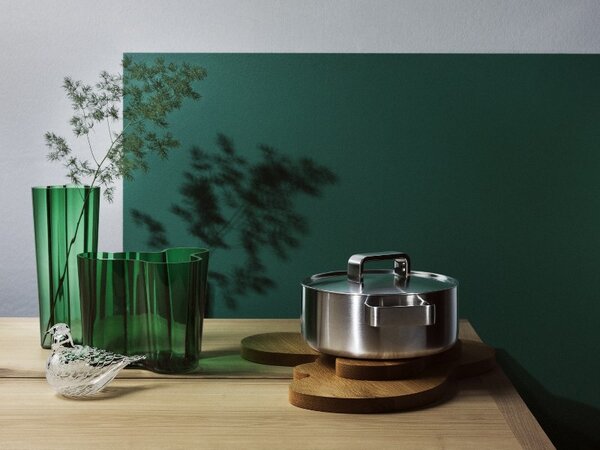 Nerezový hrnec Tools Iittala s pokličkou, 4l
