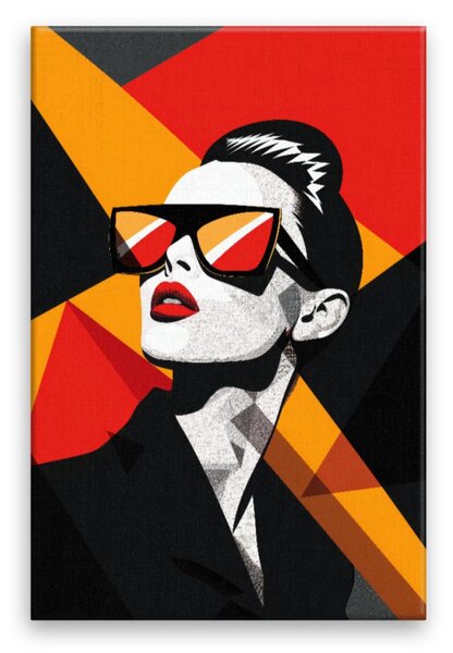 Obraz na plátně - Retro Glamour - 80x120 cm - CZ výroba