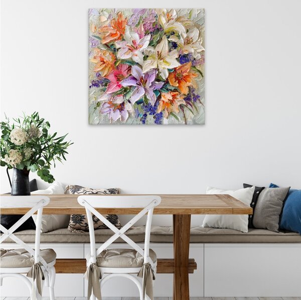 Obraz na plátně - Jarní symfonie - 80x80 cm - CZ výroba