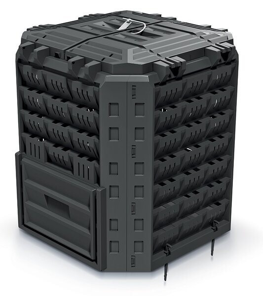Prosperplast Kompostér COMPOBOXOS 350 l černý