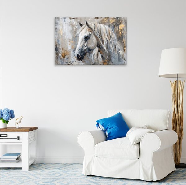 Obraz na plátně - Zlatá hříva - 120x80 cm