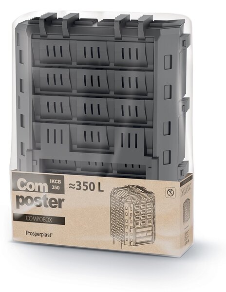 Prosperplast Kompostér COMPOBOXOS 350 l černý