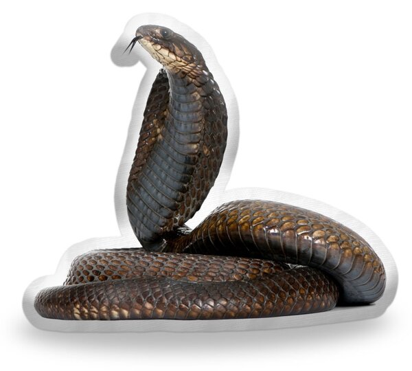 Sablio 3D polštář ve tvaru Kobra