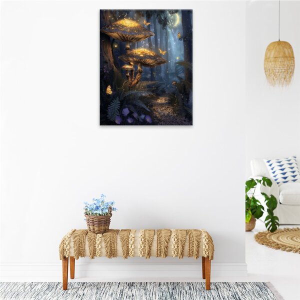 Obraz na plátně - Kouzelné houby 3 - 40x50 cm