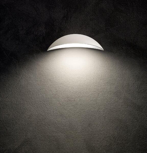 Redo 90234 Palma, nástěnné venkovní svítidlo LED 18W 3000K, bílá, šířka 34,6cm, IP54