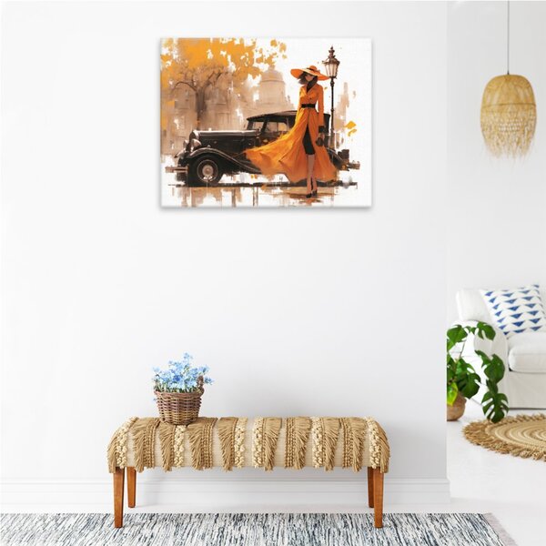 Obraz na plátně - Podzimní elegance - 50x40 cm