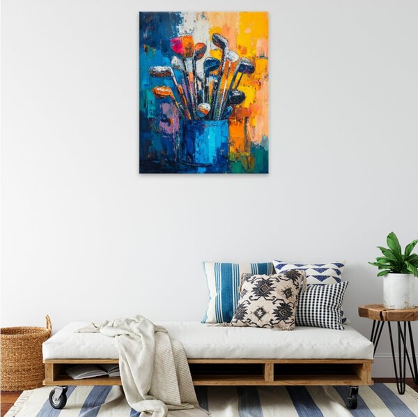 Obraz na plátně - Golfové hole - 40x50 cm - CZ výroba