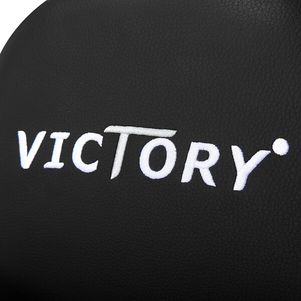 Herní křeslo VICTORY Umělá kůže Bílá