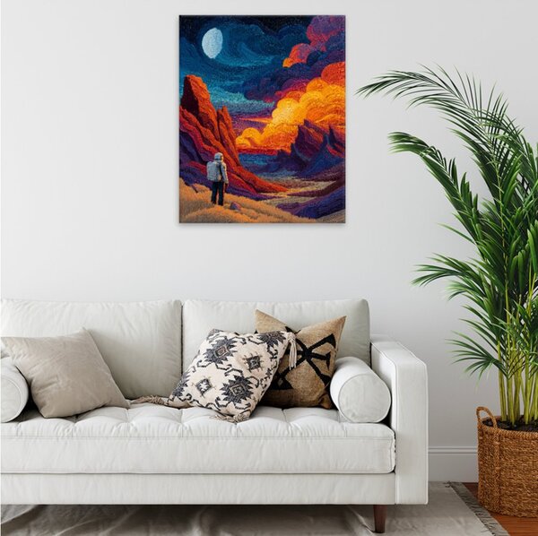 Obraz na plátně - Marťanský průzkumník - 40x50 cm
