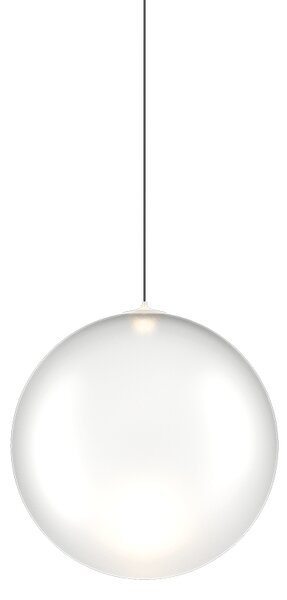 Lodes 17113 1327 Random Solo 18, závěs z bílého foukaného skla, 1x1W LED 2700K, prům.18cm