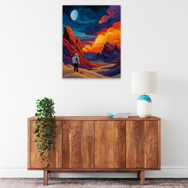 Obraz na plátně - Marťanský průzkumník - 40x50 cm