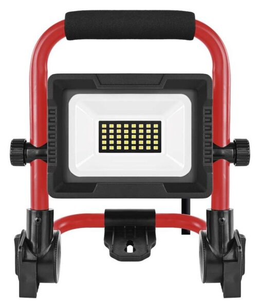 EMOS LED reflektor ELION 20W, červeno-černý, IP65, 3000 lm, neutrální bílá
