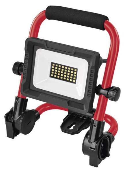 EMOS LED reflektor ELION 20W, červeno-černý, IP65, 3000 lm, neutrální bílá