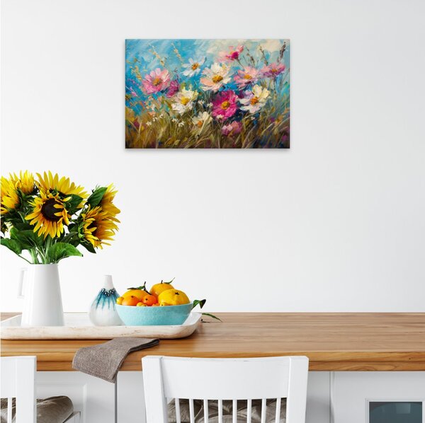 Obraz na plátně - Květinová symfonie - 120x80 cm