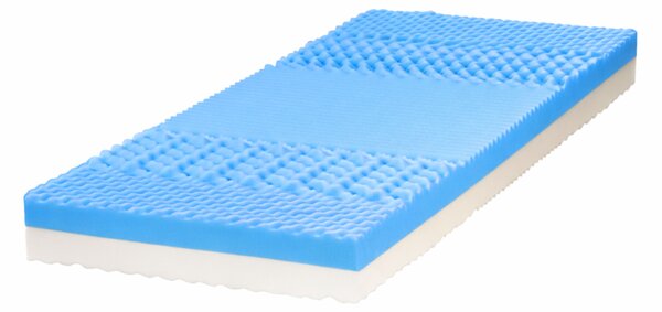 ECOMATRACE Masáž Relax 17 cm zónová oboustranná matrace z profilované pěny 80x200