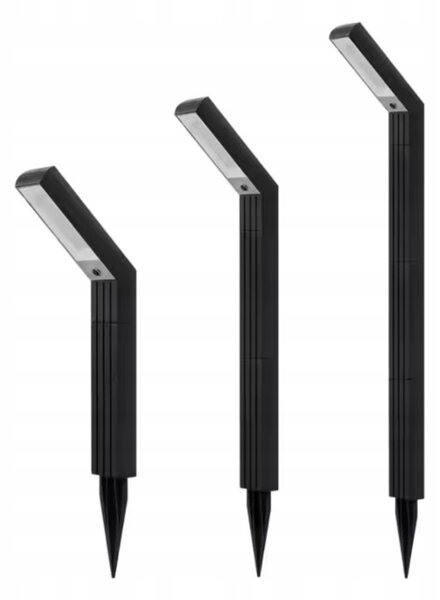 LEDsolar Měsíční cesta venkovní světlo do země 4 ks, bezdrátové, iPRO, 1,7W, teplá barva