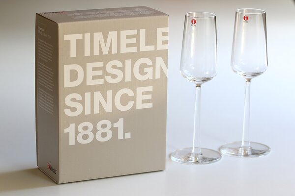 Sklenice na šampaňské Essence iittala 0,21 l 2 ks