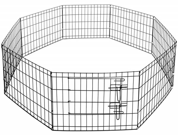 Skladací ohrádka pro psa - výběh pro štěnata 155x61 cm SPRINGOS PA1008