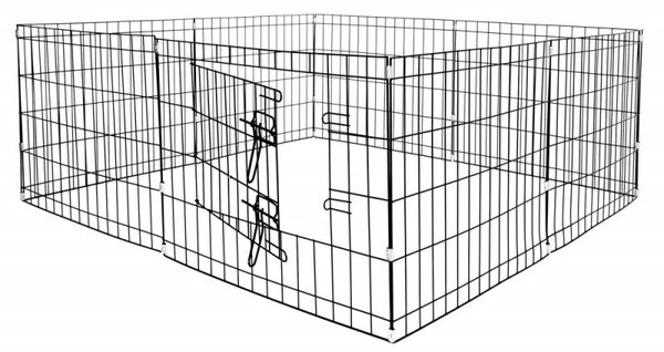 Skladací ohrádka pro psa - výběh pro štěnata 155x61 cm SPRINGOS PA1008